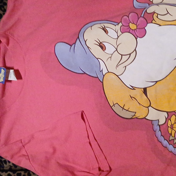 Disney Classics Bashful Night Tee Shirt One Size Fits Most - Picture 2 of 5